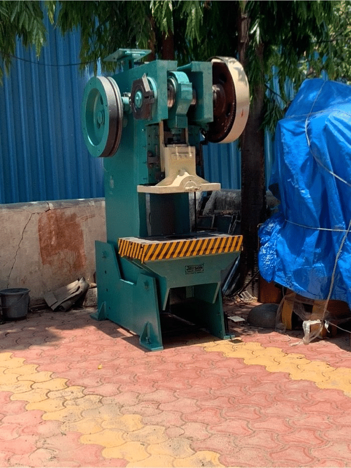 60-90 Ton Mild Steel Mechanical Power Presses, For Punching, Capacity: 80 Ton