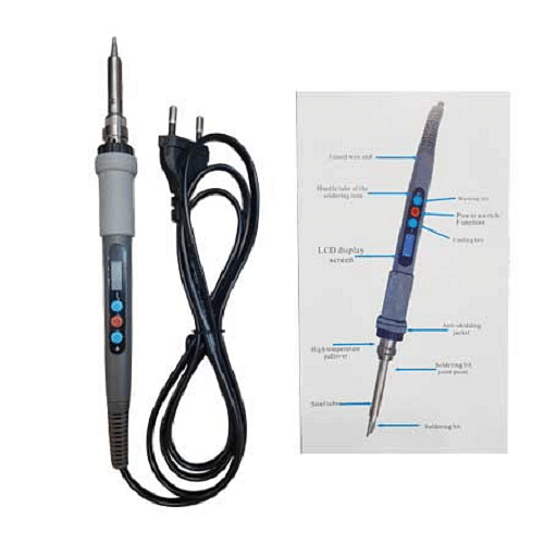 60W Soldering Iron with Digital Temperature Control BABA SI702