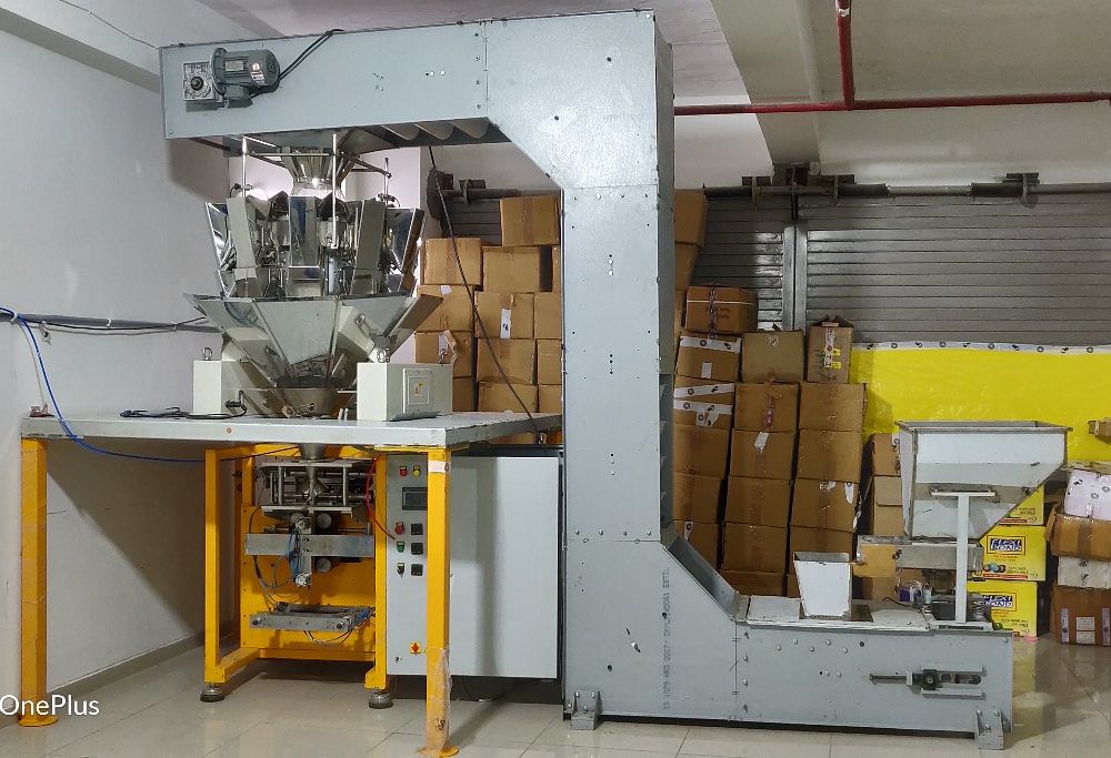 7-8 HP Three Phase Dry Fruit Packing Machine, Automation Grade: Automatic