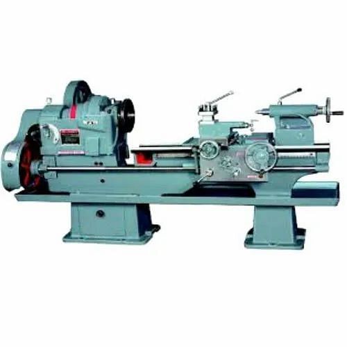 7 Feet Belt Driven/ Cone Pulley Heavy Duty Lathe Machine, 54 mm