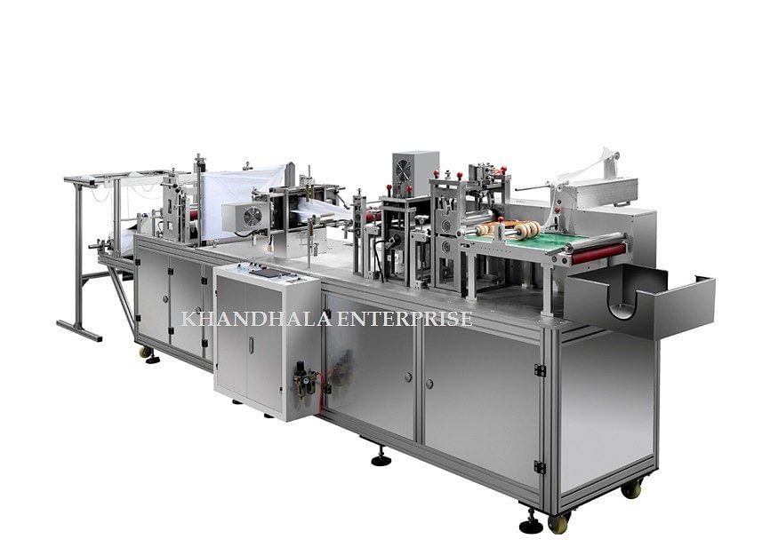 7 kw Surgeon Cap Making Machine, Production Capacity: 40-50 Pcs Per Min