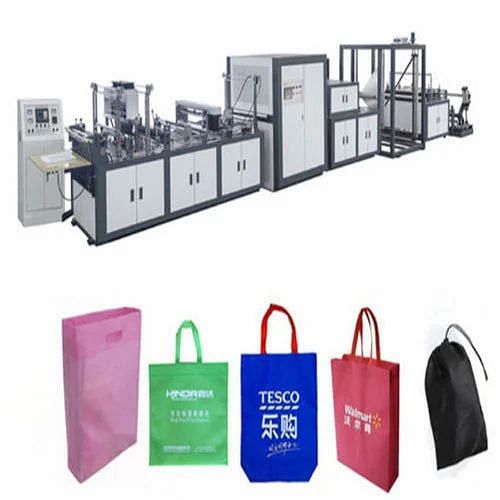 700 Fully Automatic Non Woven Box type D-cut & W-cut Bag Making Machine