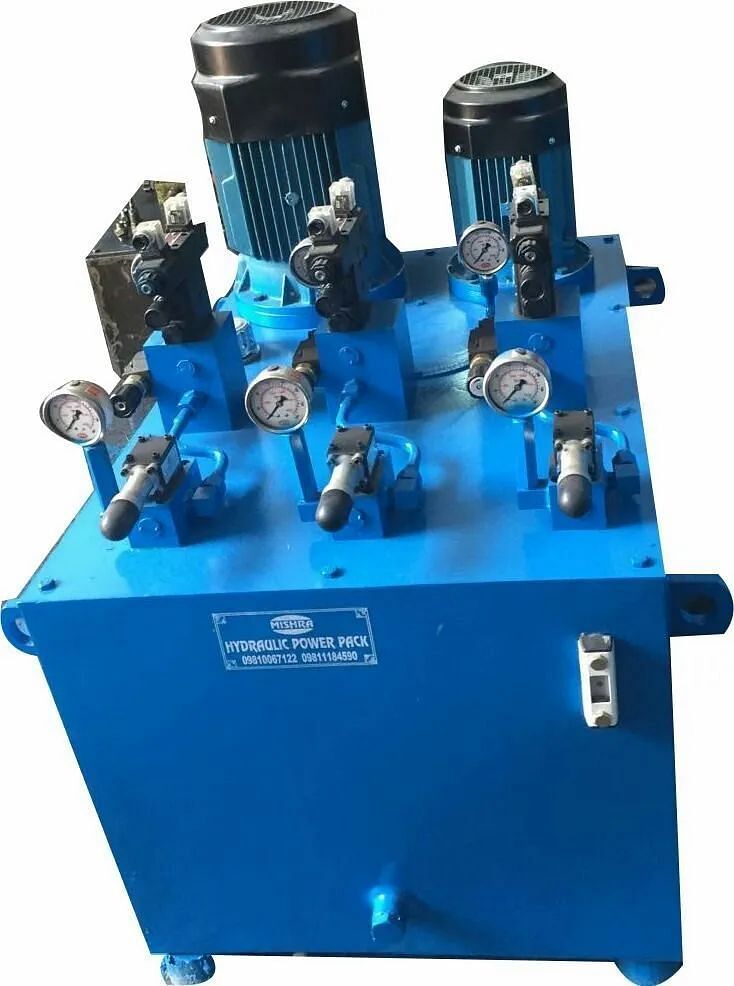 7.5 Hp Mild Steel Automatic Hydraulic Power Pack, For Industrial, 440 V