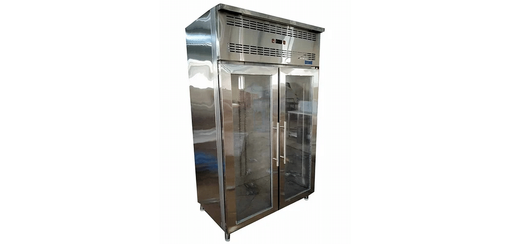 750L Vertical Glass Door Freezer