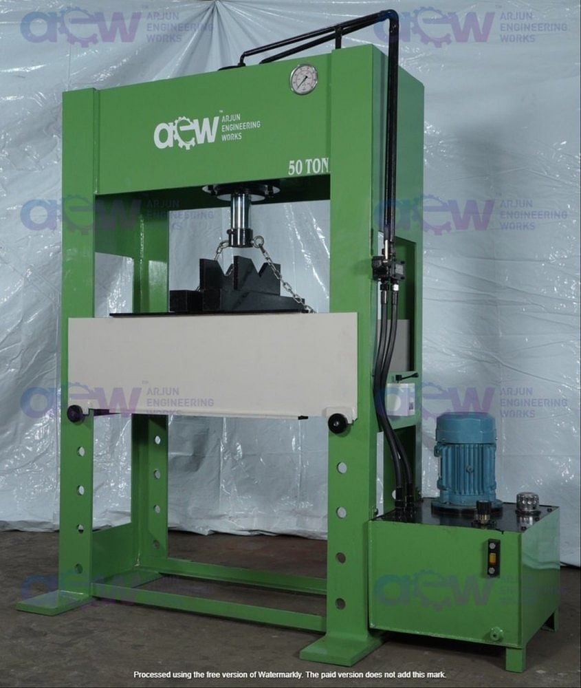 80 Ton H Frame Hydraulic Press, 440