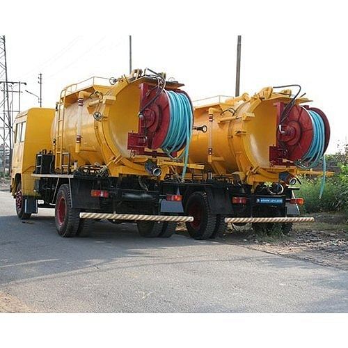 8000 Litres Suction Cum Jetting Machine, Model Name/Number: Gil