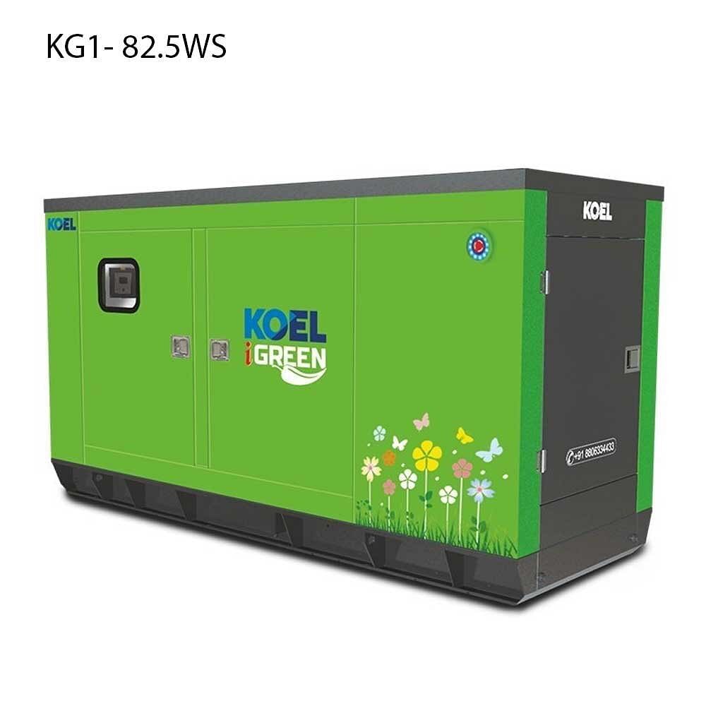 82.5kVA Kirloskar Koel iGreen Diesel Generator, Single Phase