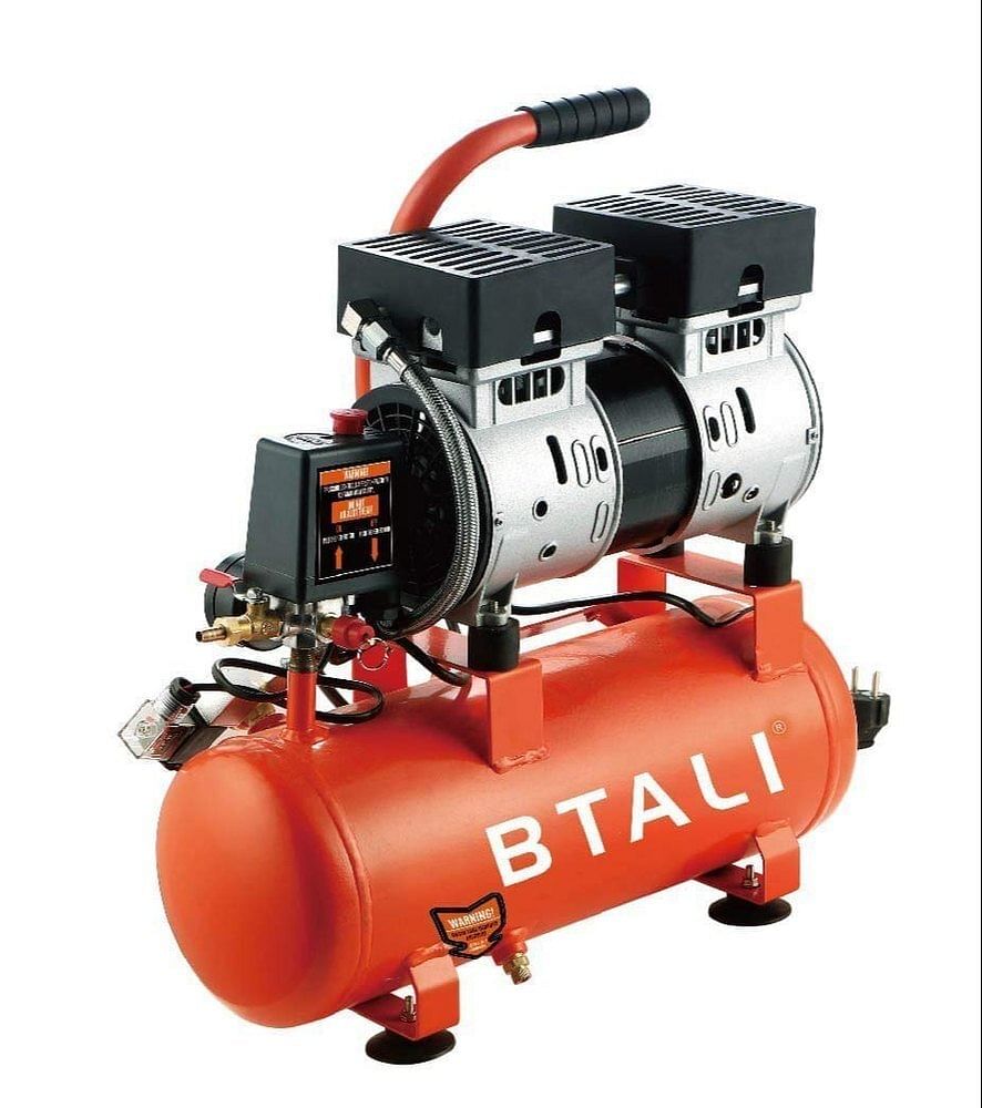 9 Ltr Btali Oil Free Air Compressor BT9 OFAC