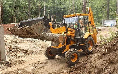 96 HP Bull Backhoe Loader