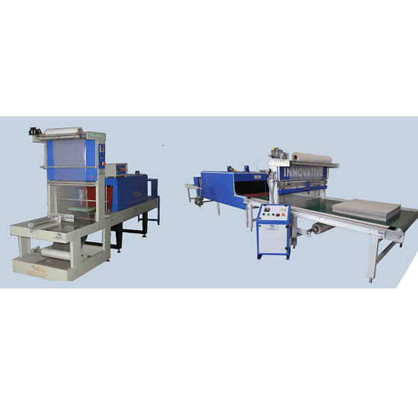 Shrink wrapping machine