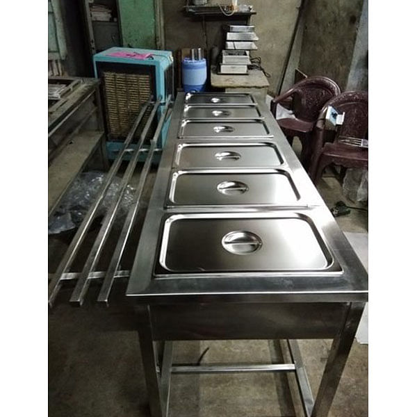 Stainless Steel Rectangular Hot Bain Marie