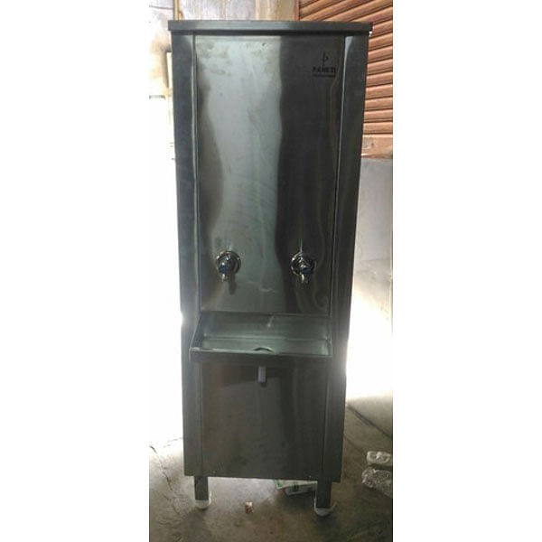 Stainless Steel Silver Water Cooler, Cooling Capacity: 5 L/Hr, Storage Capacity: 40 L