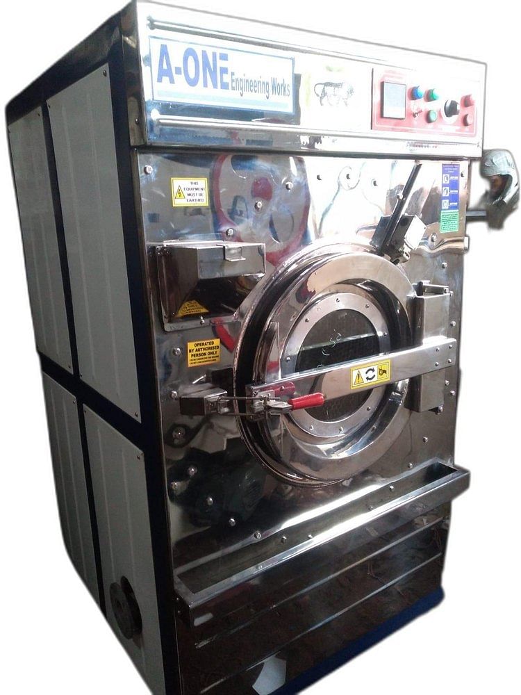 A One Front Loading Laundry Washing Machine, For Industrial