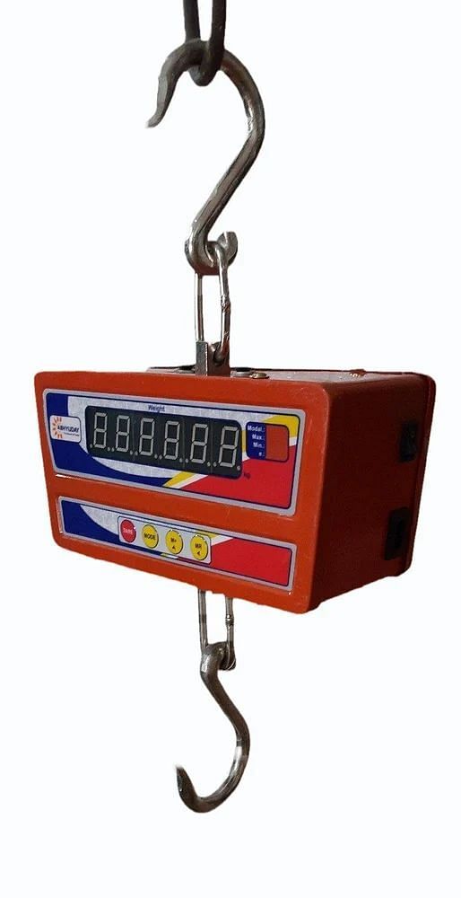 ABHYUDAY Mild Steel Hanging Weight Scale, Model Name/Number: Aec 200k, Capacity Tons: 200kg