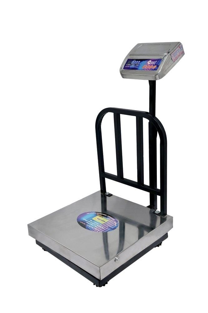 ABHYUDAY Stainless Steel Industrial Platform Scale, Model Name/Number: P500K200, Capacity: 200KG