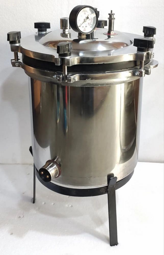 Abrotech Portable Autoclave S.S 12 x 12, Capacity: 20litres