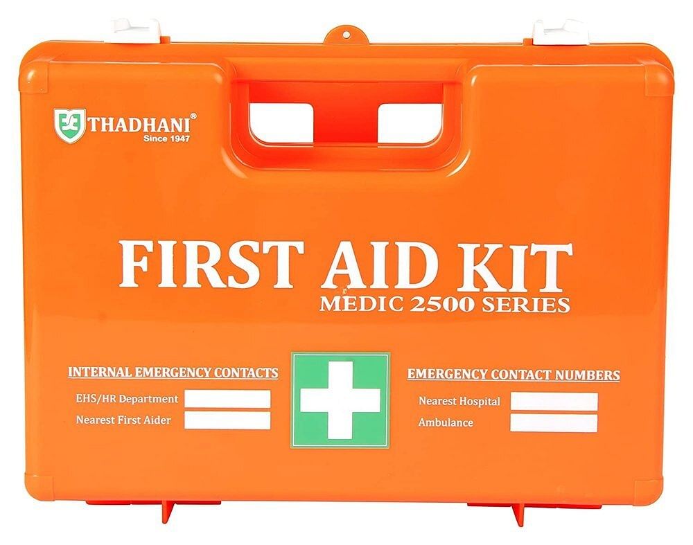 ABS Plastic Industrial First Aid Kit, Packaging Type: Box