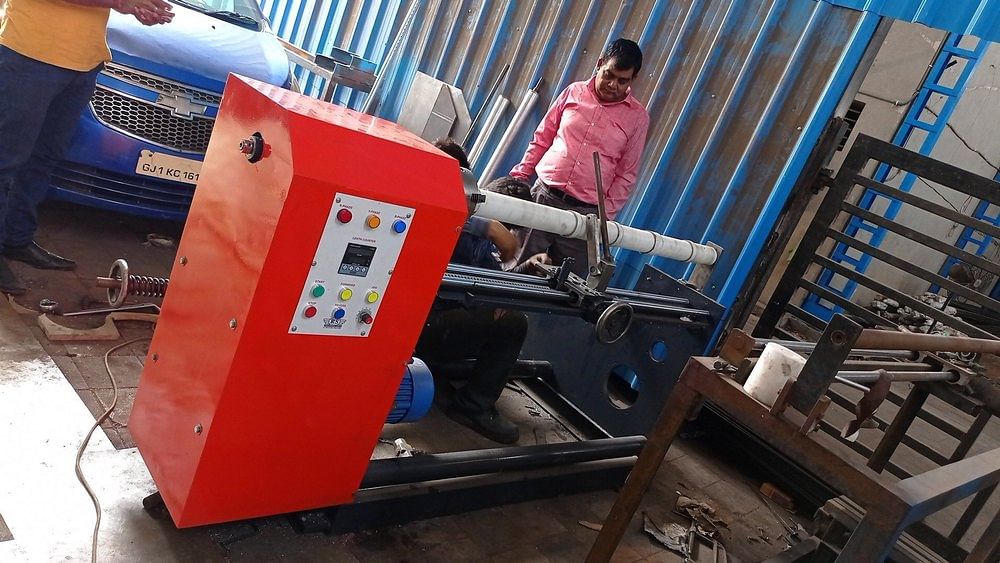 Ac Power MASKING TAPE Fabric Slitting Machine, 5.0 HP