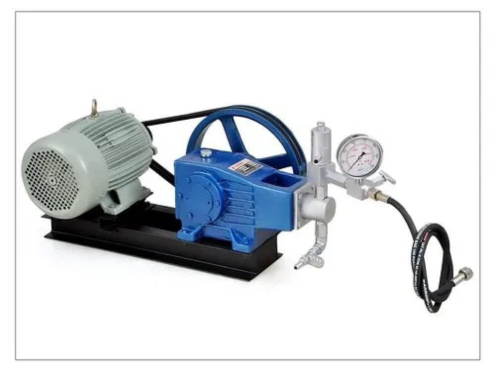 AC Powered Hydraulic Test Pump Motorized Hydraulic Test Pump Pressure Test Pump, For Water, Single Phase Three Phase