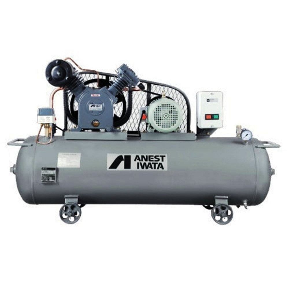 15 HP Anest Iwata Reciprocating Air Compressor