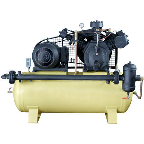 Ac Single Phase Tank Mounted Reciprocating Air Compressor