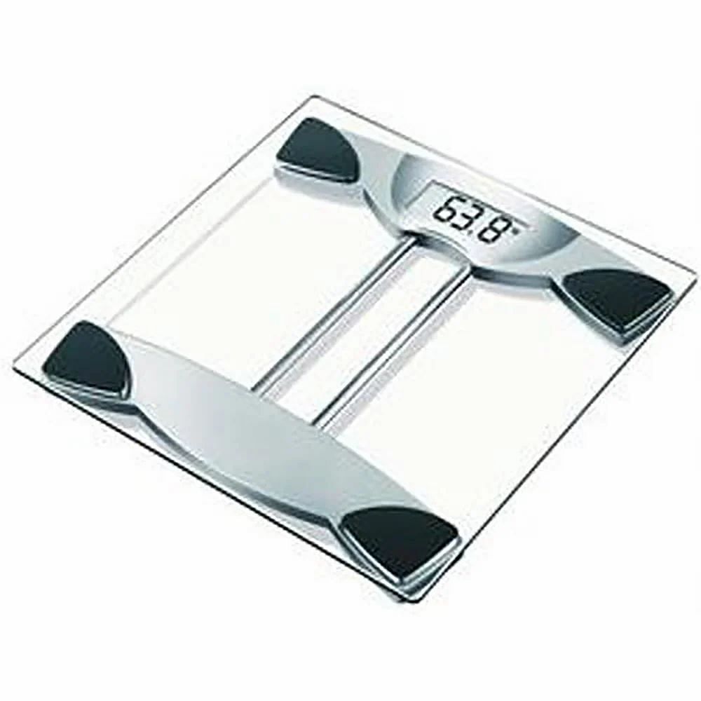 Acralic And Glass Silver Eston Digital Weight Scale, For Hotel, Size: 15 X15