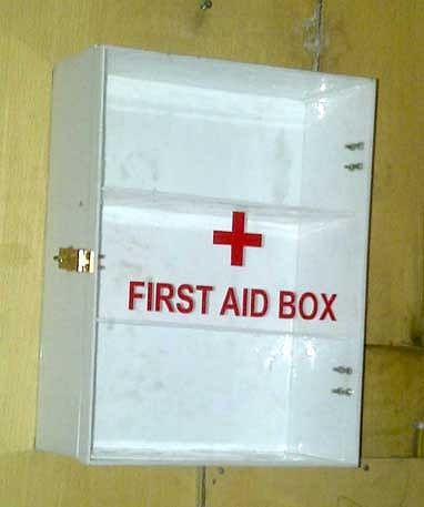 Acrylic First Aid Box