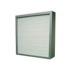 Activated Carbon White Mini Plate HEPA Filter, For Industrial, Flow Capacity Range: 0-500 cfm