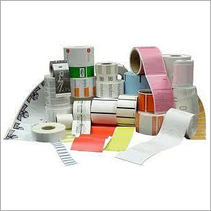 AD Chromo Paper Barcode Label, Gsm: 80