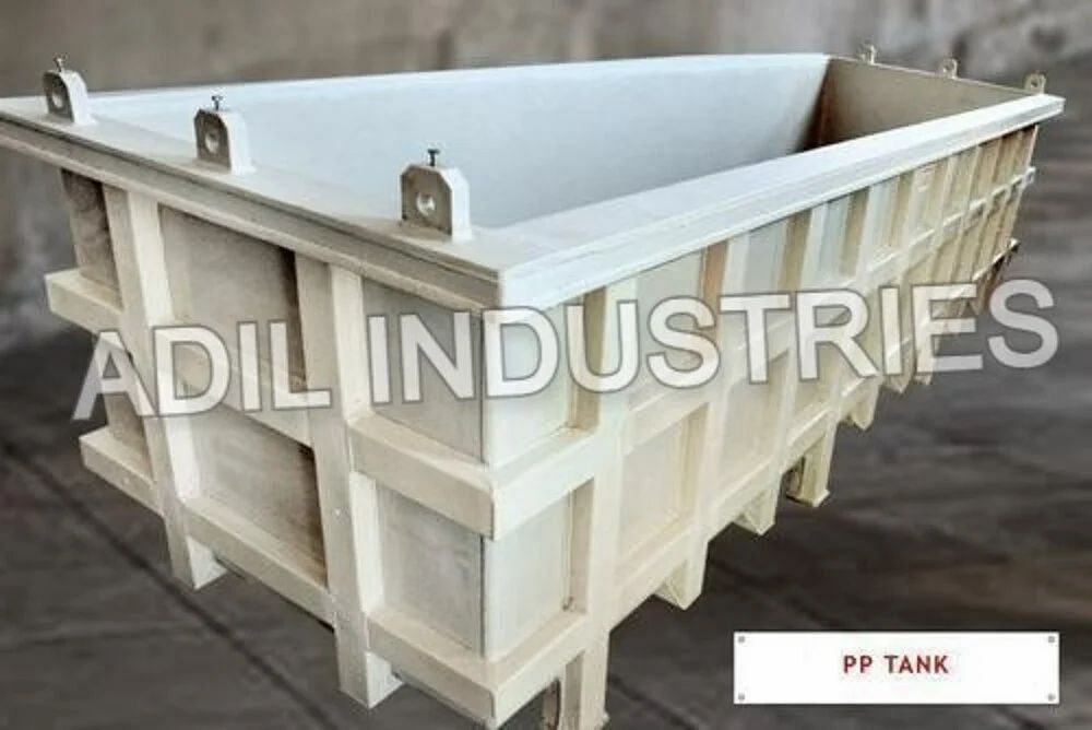 Adil Industries Chemicals/Oils P P Tanks For Electroplating, For Chemical Industry, 120 psi