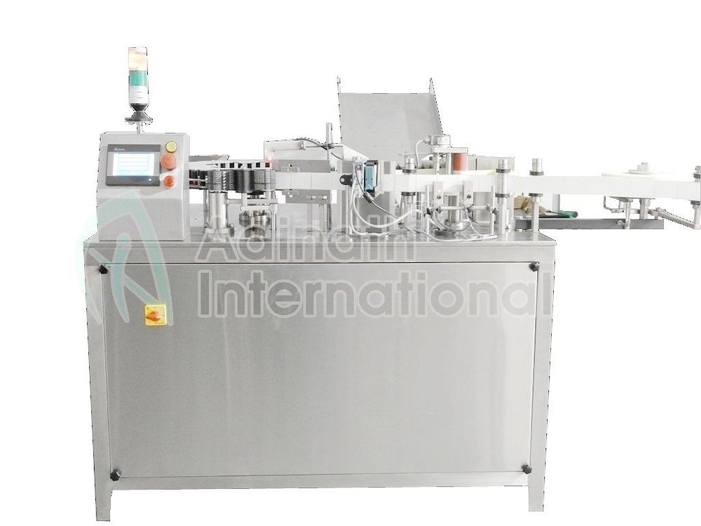 Adinath Automatic High Speed Ampoule Sticker Labeling Machine, ASLM