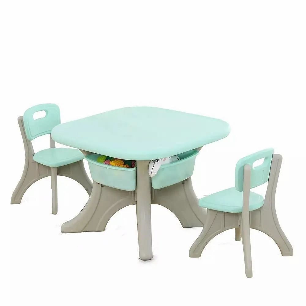 ADIPLAY Multicolor Trendy Table ( Without chair )