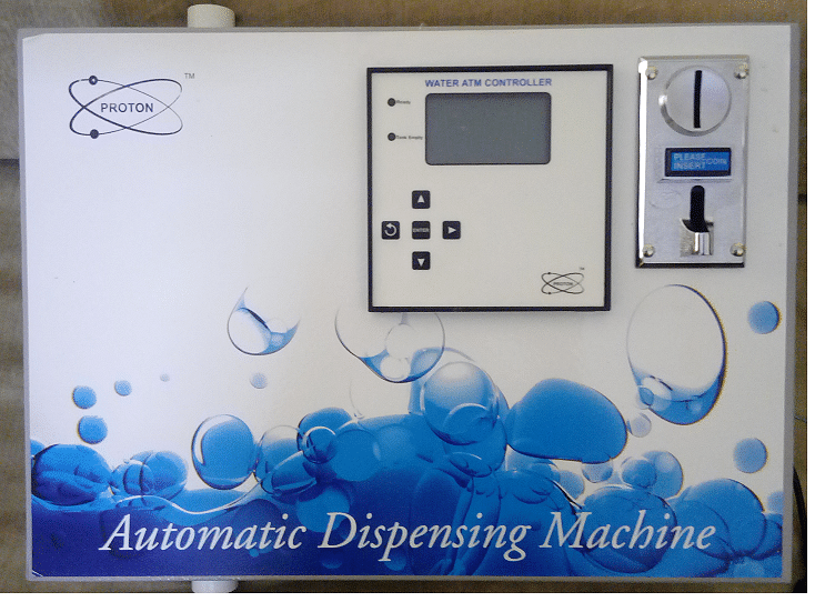 Adwyn Digital Coin Operated Water ATM Machine (RO Plant and Chiller)