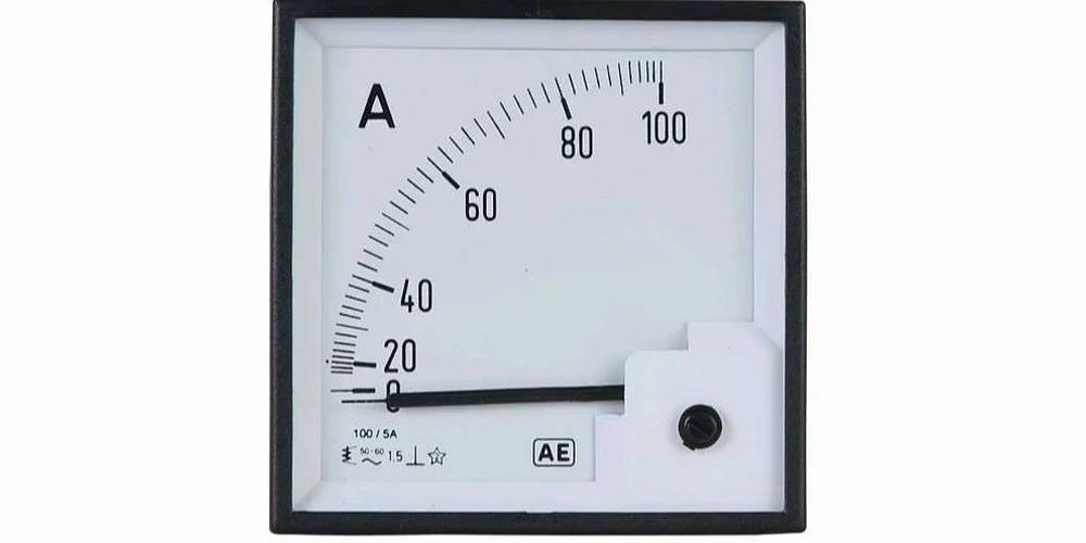 AE Analog Amp Panel Meter For Industrial, 1