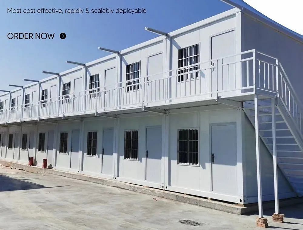 Aerocon panels Modular Prefab Labour Colony