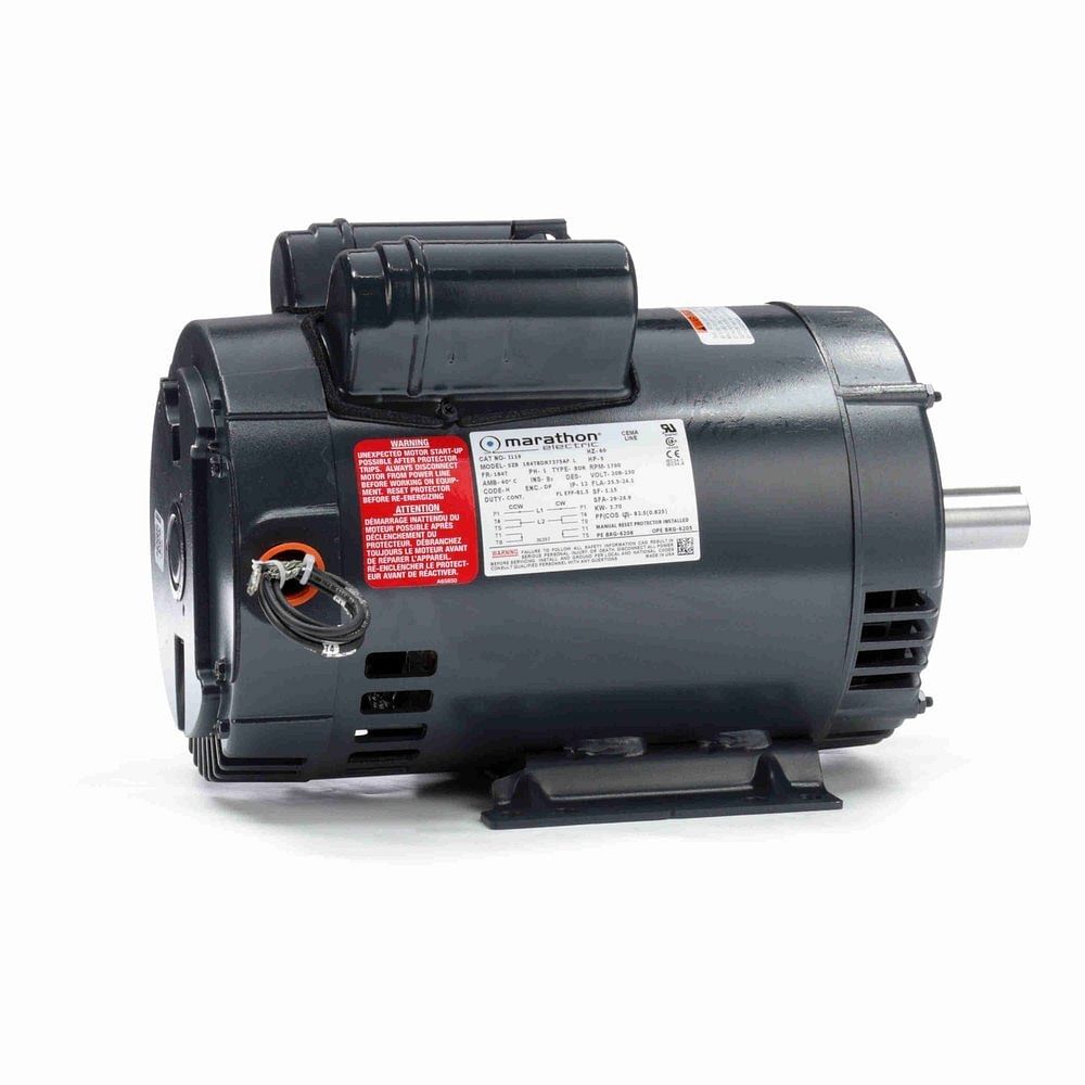 Air Compressor Marathon Electric Motors, Power: 3 HP, 1200RPM