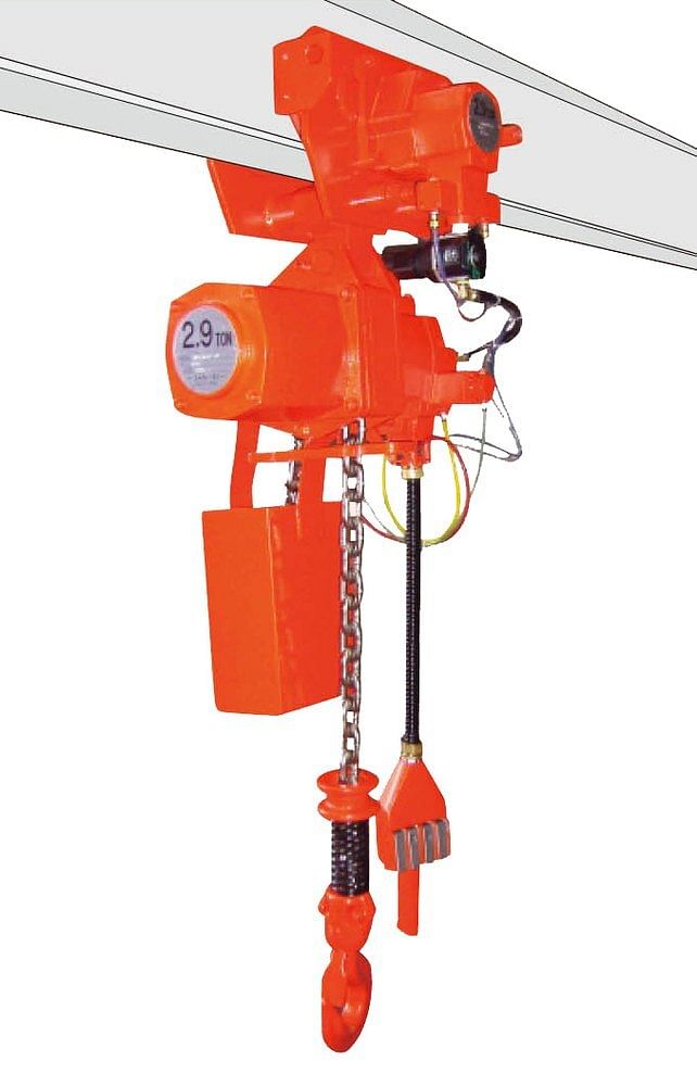 Air Hoist 2 Ton / 3 Ton / 5 Ton, Capacity: 3-6 Ton