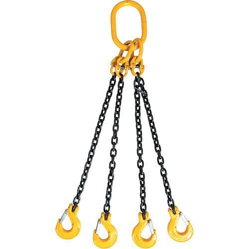 Alloy Steel Four Leg Chain Sling, Capacity: 5 Ton