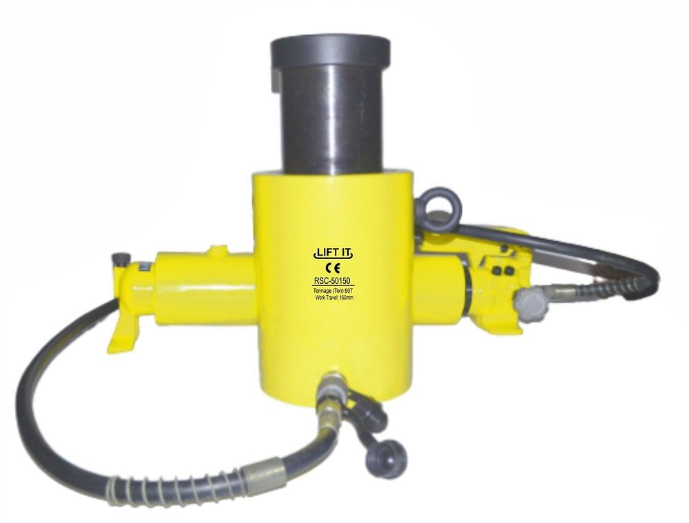 Alloy Steel Heavy Vehicle LIFTIT Single Acting Hydraulic Jack RSC 50150, For Industrial