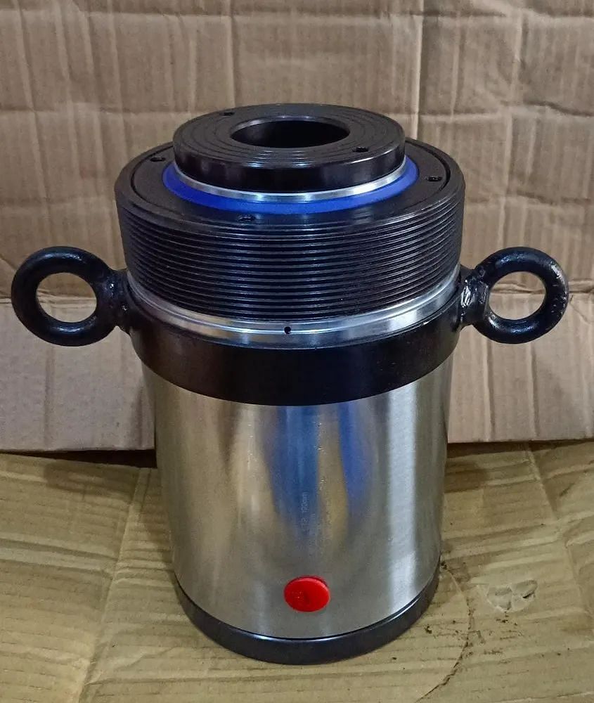 Alloy Steel Hydraulic Hollow Jack, For Industrial