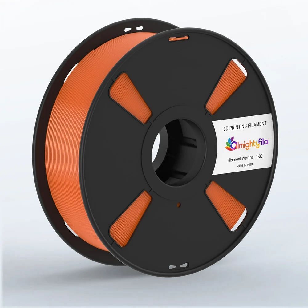 AlmightyFila - ABS 3D Printer Filament 1.75mm Orange