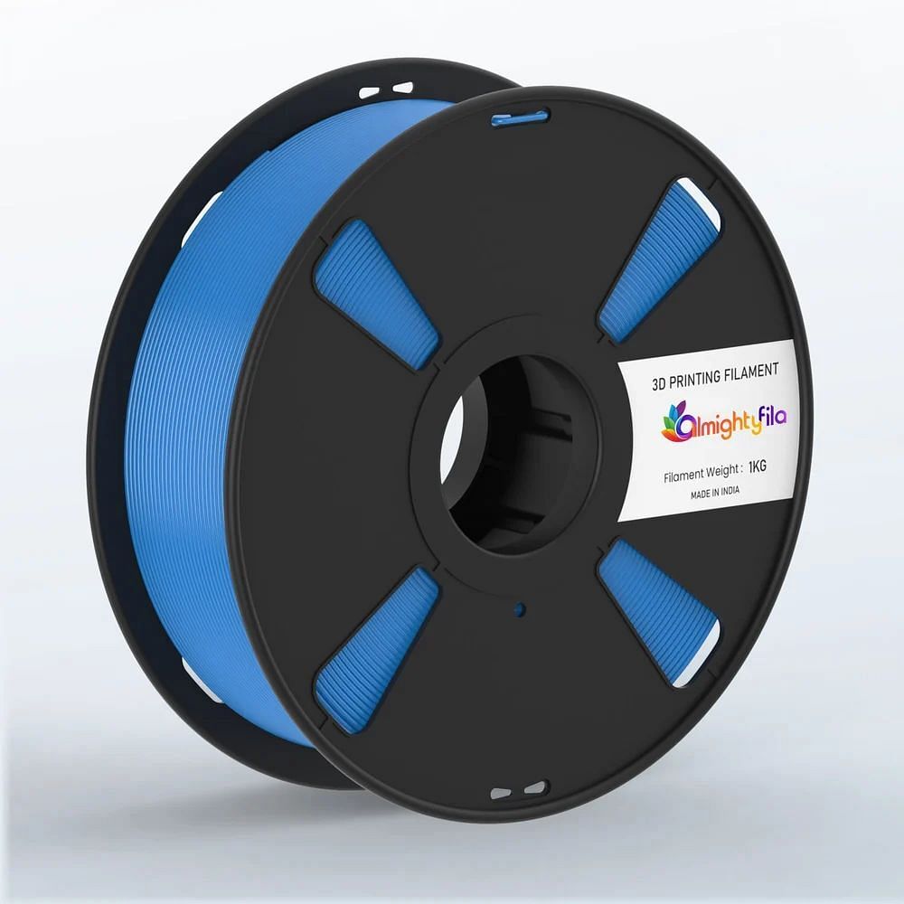 AlmightyFila - PLA+ 3D Printer Filament 1.75mm Sky Blue