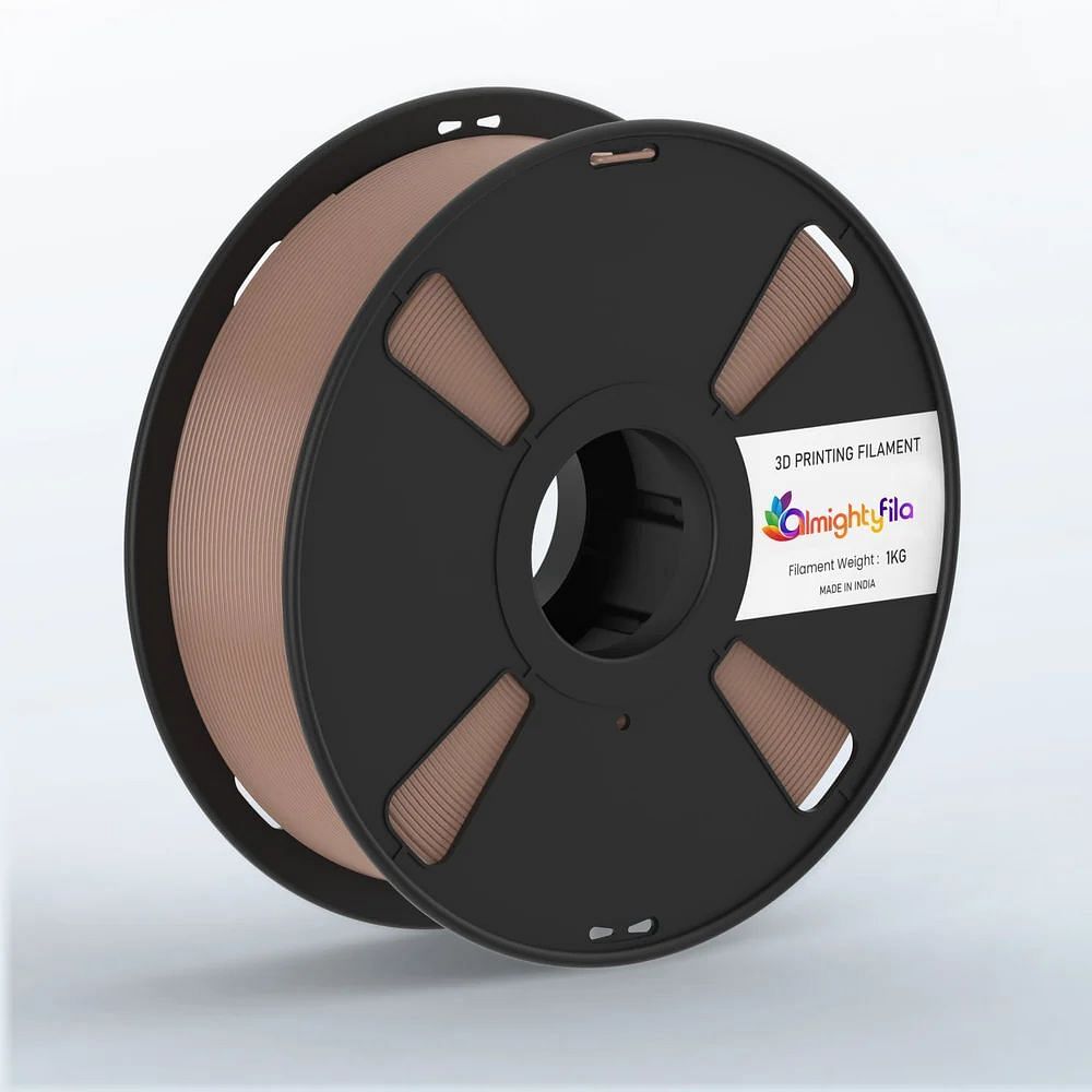 AlmightyFila - PLA PRO 3D Printer Filament 1.75mm Brown