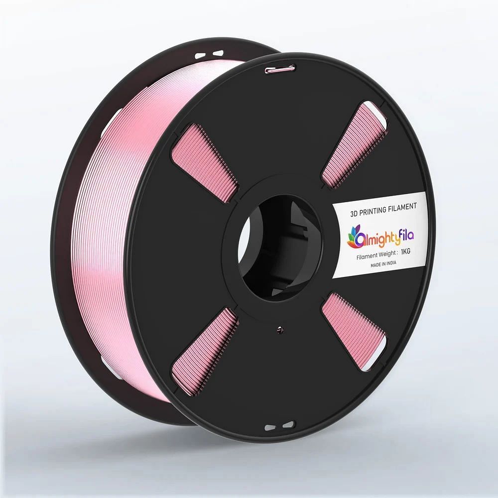 AlmightyFila - PLA PRO Glossy 3D Printer Filament 1.75mm Pink