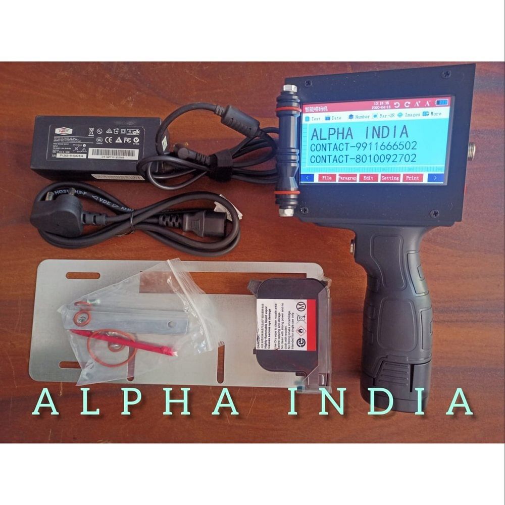 Alpha India Thermal Handheld Printer