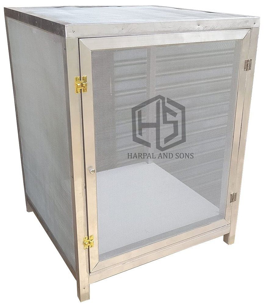 Aluminium and Wood H-SON''s Insect Rearing Cage (Alluminium), Model Name/Number: HSON-ENTO-07