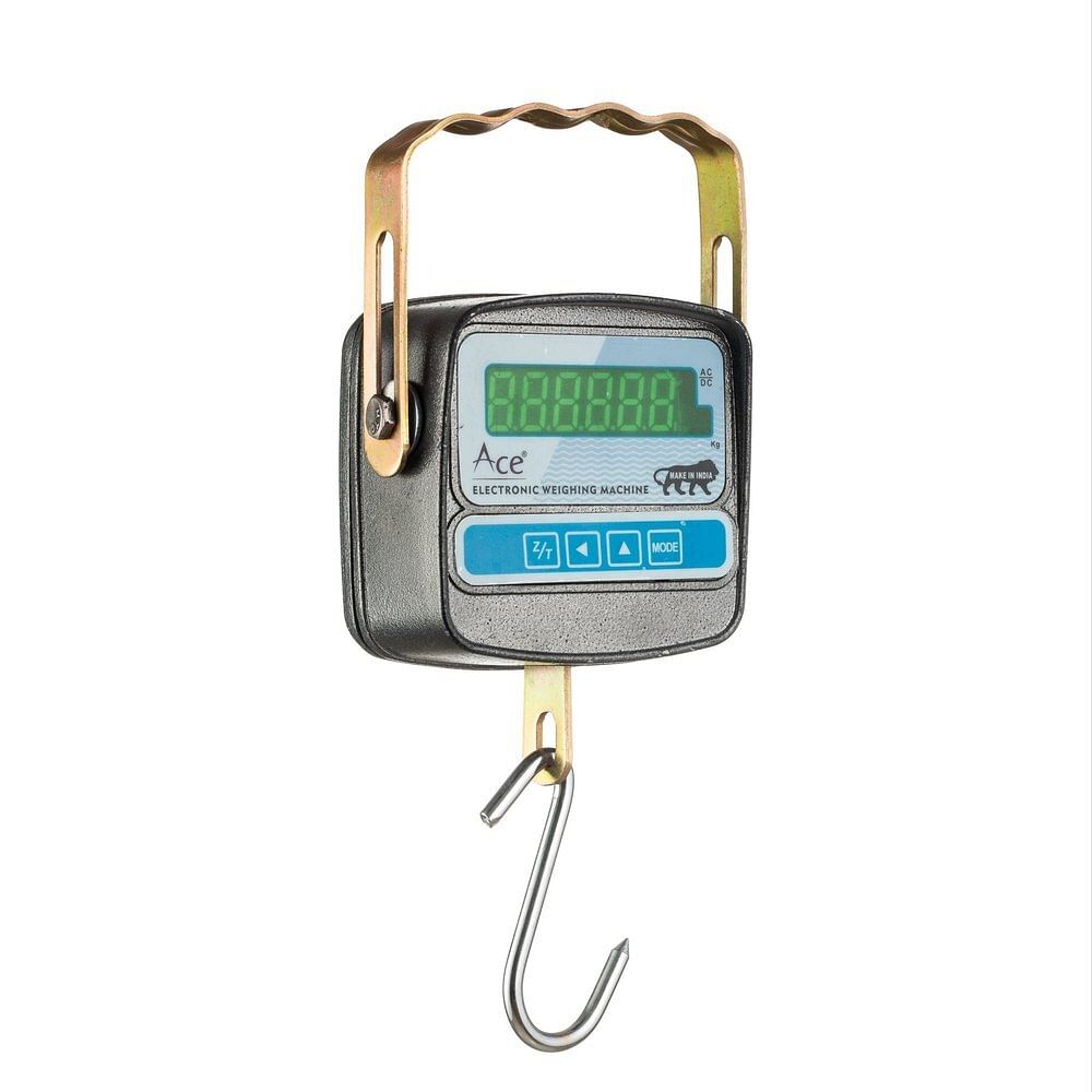 Aluminium Digital Electronic Hanging Scale, Capacity Tons: 50 kg, Size: Portable