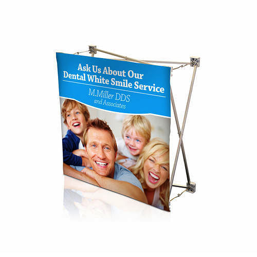 Aluminium Pop Up Banner Stands, For Advertisement, Size: 80 X 200 Cm