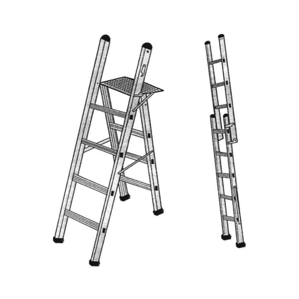 Aluminium Trestle Ladder