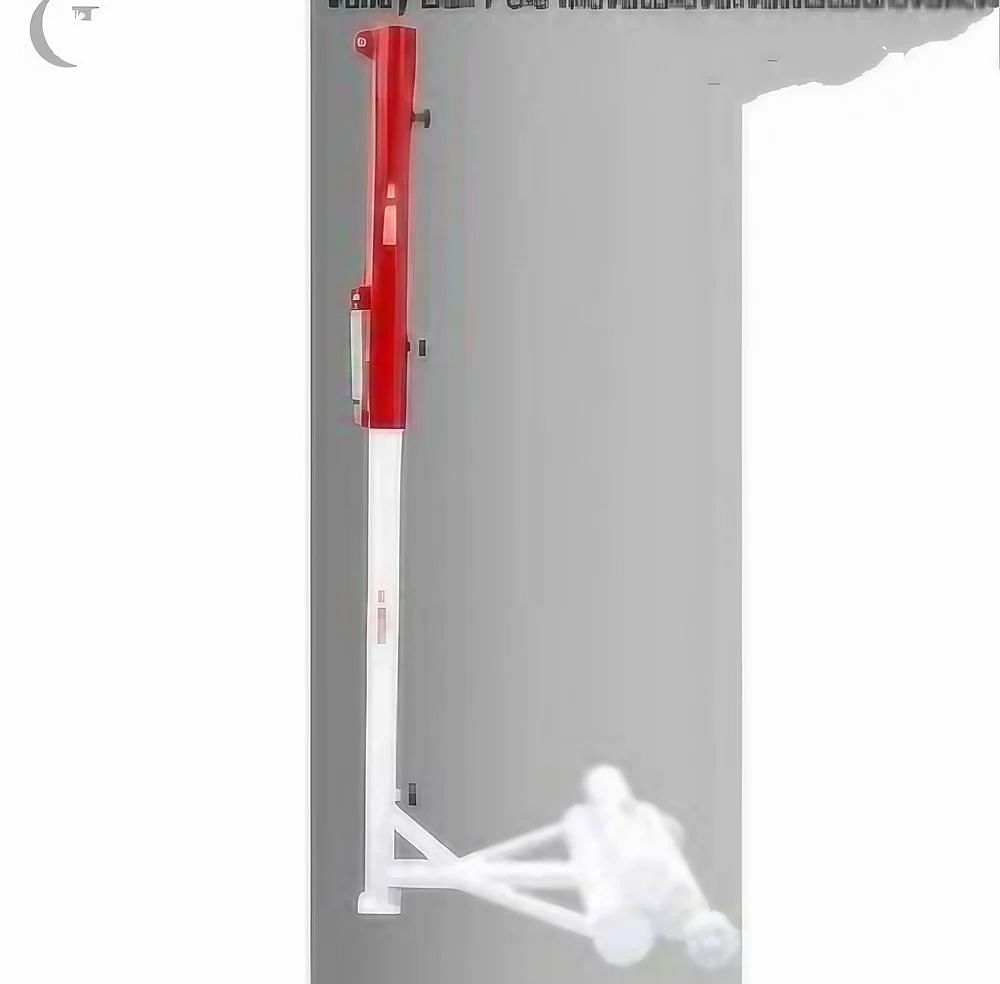 Aluminium White Badminton pole